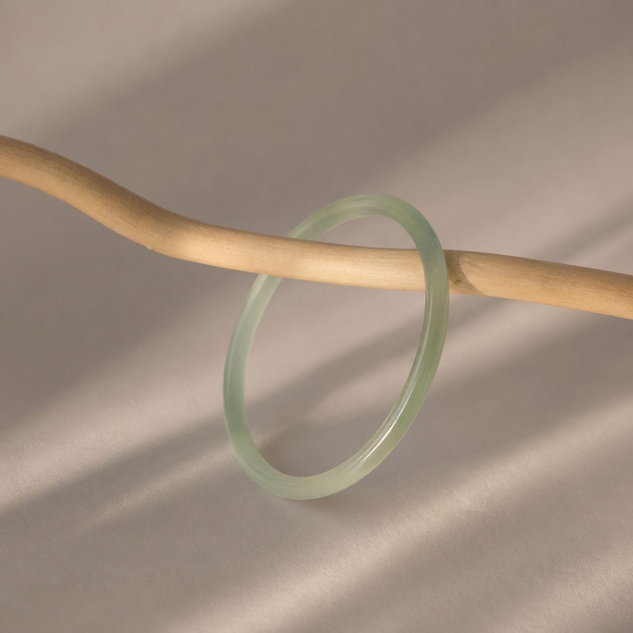 Skinny Jade Bangle