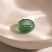Thick Jade Ring