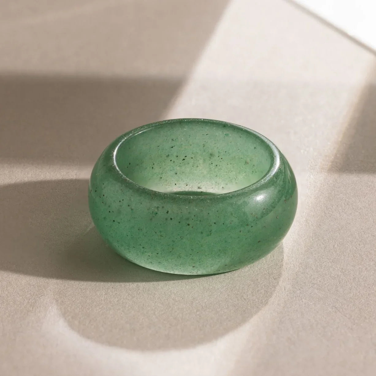 Thick Jade Ring