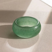 Thick Jade Ring